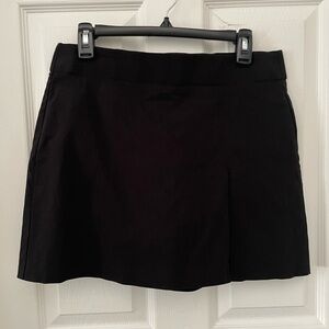 Rafaella Black Mini Skort, Size M